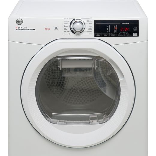 Hoover H-DRY 350 HRE C10TE-80 Wifi Connected 10Kg Condenser Tumble Dryer - White - Control panel